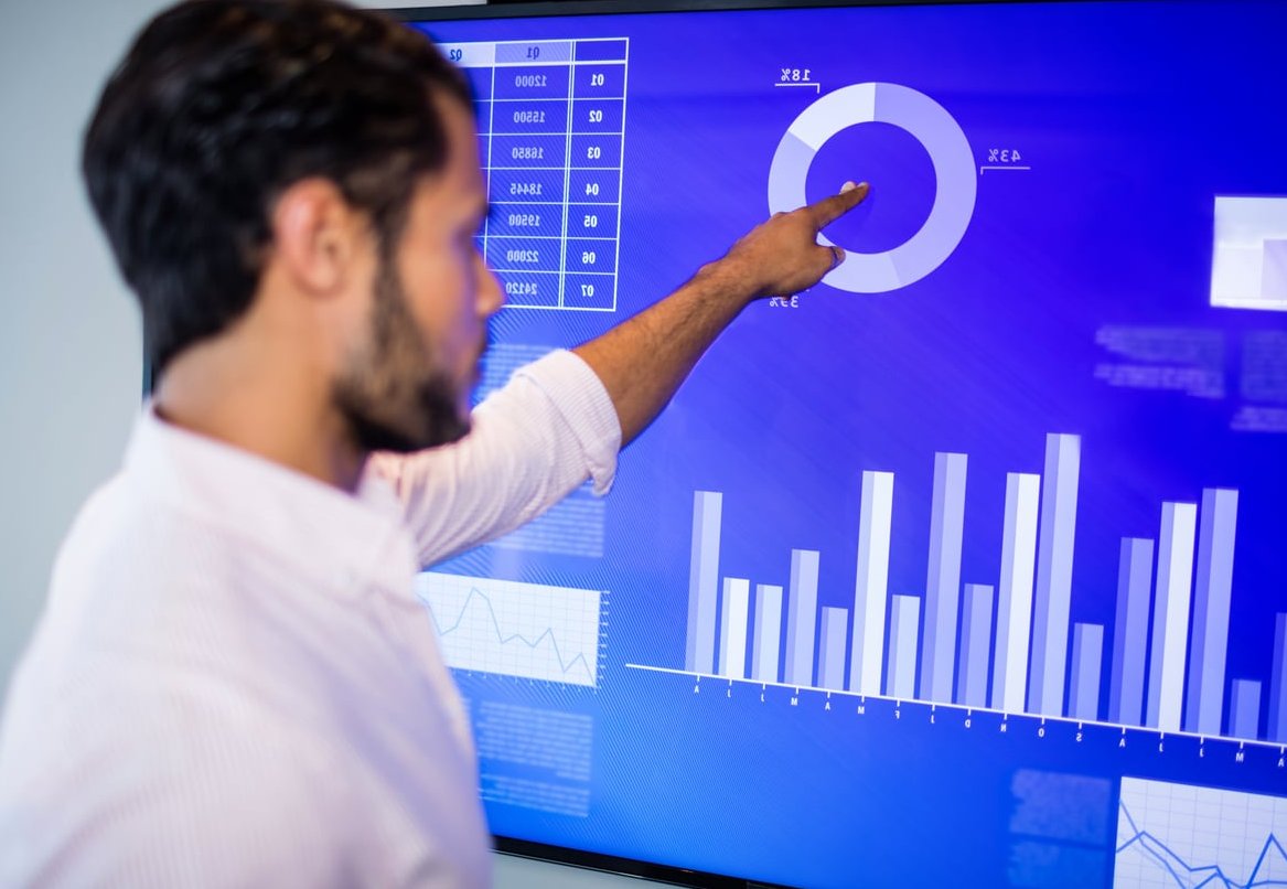 dashboard analytics screen