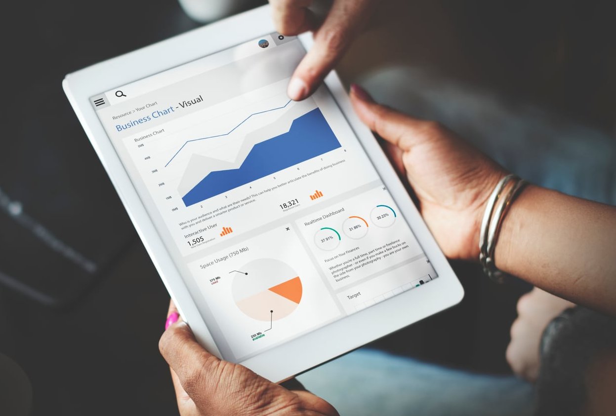 dashboard analytics screen